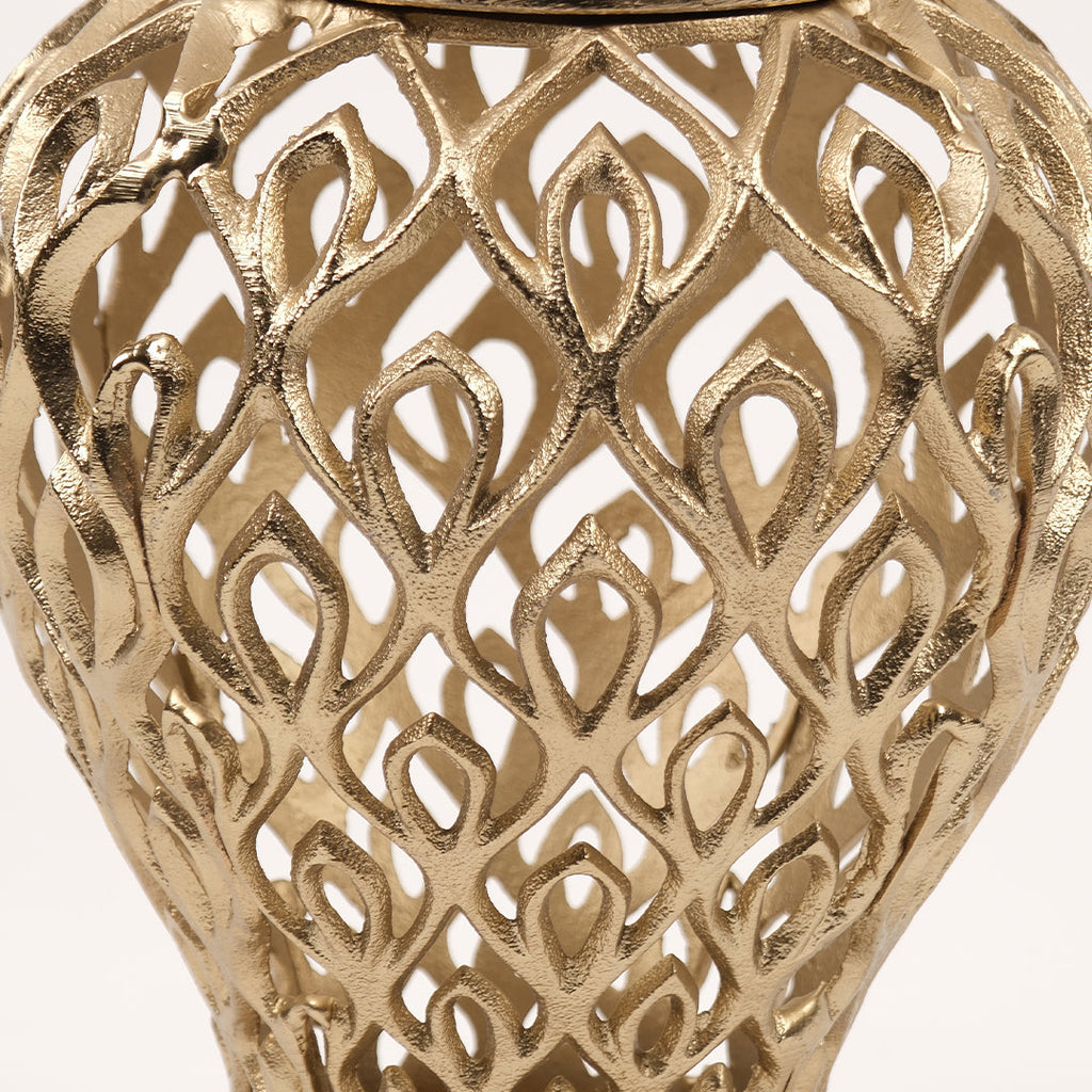 Delikli Döküm Küp Gold