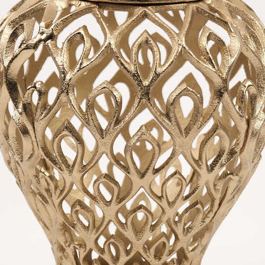 Delikli Döküm Küp Gold
