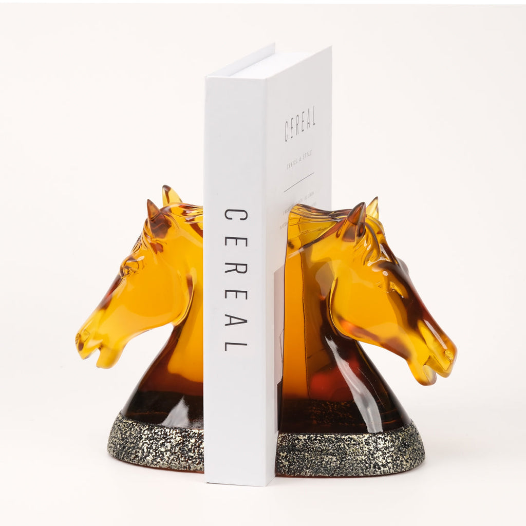 İkili Atlı Kitap Tutucu Amber